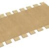 A piece of cardboard with a strip of paper on it.