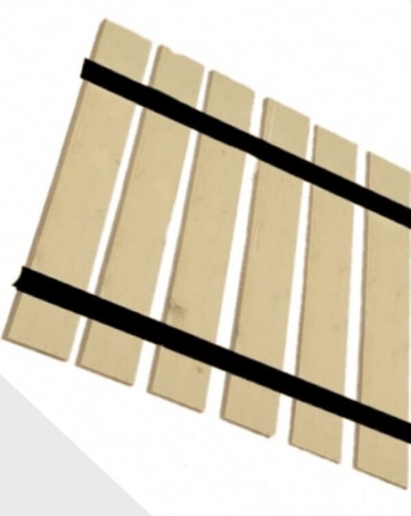 Wood Bed Slats Queen Size Specialty 2" Gap Support to Meet Mattress Warranties Made for backache Back Pain Lumbar Lumbago Help - Image 2