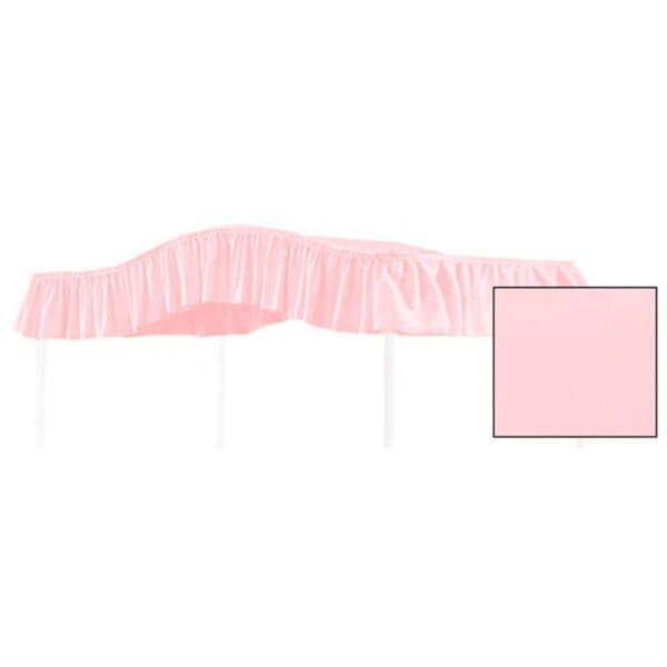 FULL SIZE Solid Light Pink Princess Canopy Bed Fabric Top