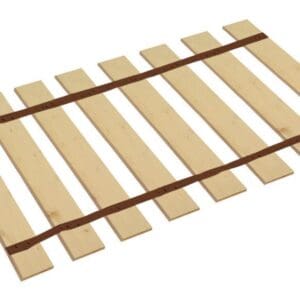 Bed Slats Twin Size Custom Width Brown Strapping Bed Slats / Bunkie Board Support