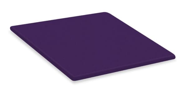 Square Lazy Susan Game Board Covered in a Purple Colored Vinyl - Custom Size Wood Turntable Games Dining Room Kitchen