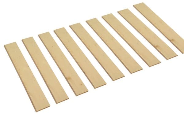 Bed Slats Queen Size Wide Detached Heavy Duty Wood Separate Plank Boards - 1"x6" Custom Widths - Image 2