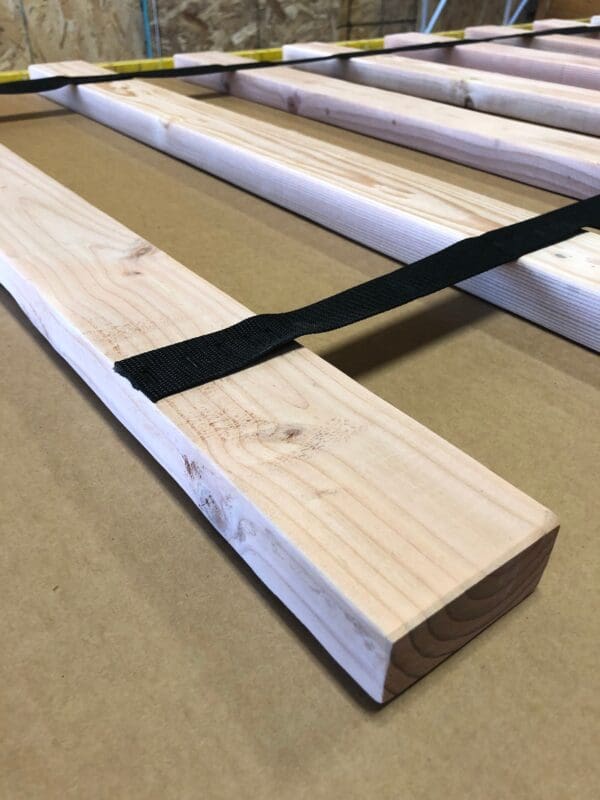 Twin Heavy Duty Bed Slats Custom Width with Extra Thick 2x4 Platform Support Boards - Image 4