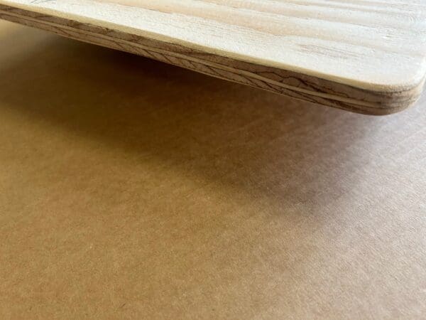 Computer Printer Turning Rotator Lazy Susan Covered in a Gray Colored Vinyl - Custom thick 3/4" plywood Turntable - Image 10
