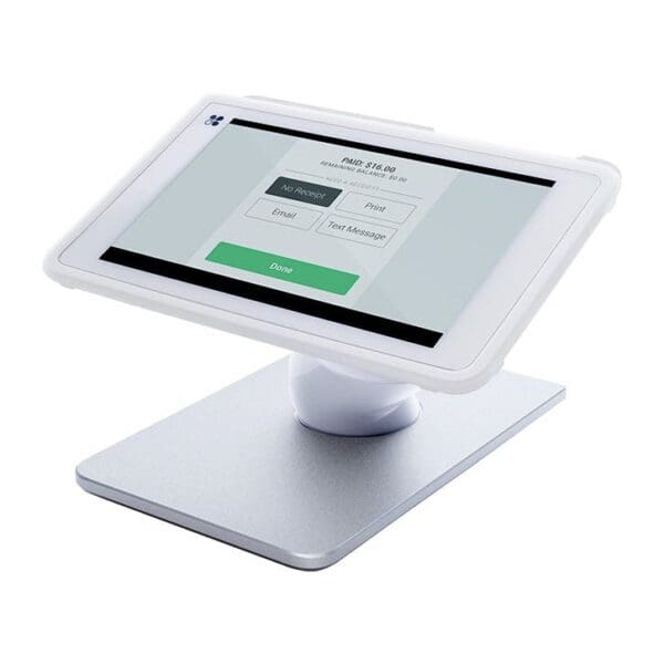 POS System Retail Credit Card Lazy Susan - Custom Size - Square Turntable Rotator Stand Covered in a Colored Vinyl - Image 3
