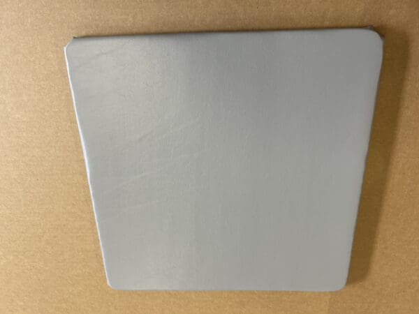 Computer Printer Turning Rotator Lazy Susan Covered in a Gray Colored Vinyl - Custom thick 3/4" plywood Turntable - Image 5