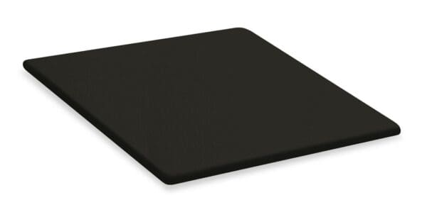 POS System Retail Credit Card Lazy Susan - Custom Size - Square Turntable Rotator Stand Covered in a Colored Vinyl