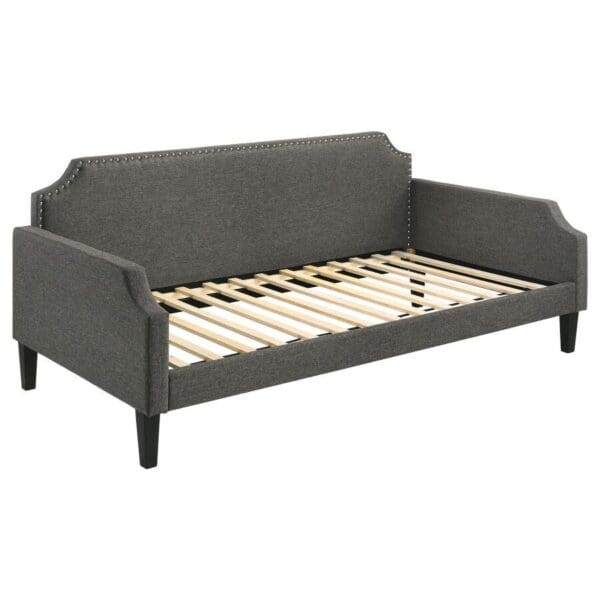 New! Daybed Wood Slat Platform Bunkie Board for Mattresses - Use with Most Daybeds Custom Width with Strong Strap & Strong Support - Image 6