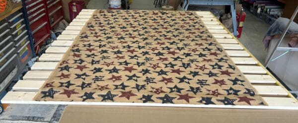 Bed Slats Twin Size - 2" Apart - Use with Specialty Mattresses-Meets Manufacture Warranties-Custom Width with Star Burlap