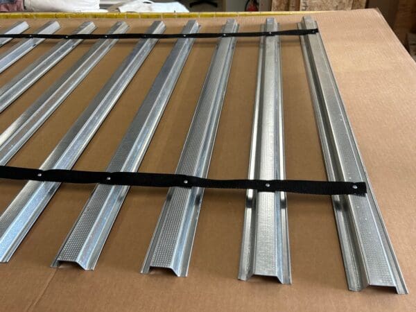 New Queen Size Steel Bed Slats Heavy Duty with Closely Spaced Slats  Use for a Mattress Without a Box Spring - Custom Width - Image 3