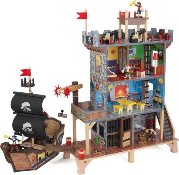 Lazy Susan Rotator Turner for Boys Play House Action Center Covered in a Black Vinyl - Custom Size Wood & Vinyl Turntable - Rectangular - Image 6