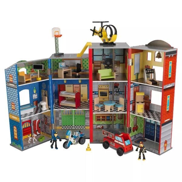 Lazy Susan Rotator Turner for Boys Play House Action Center Covered in a Black Vinyl - Custom Size Wood & Vinyl Turntable - Rectangular - Image 3