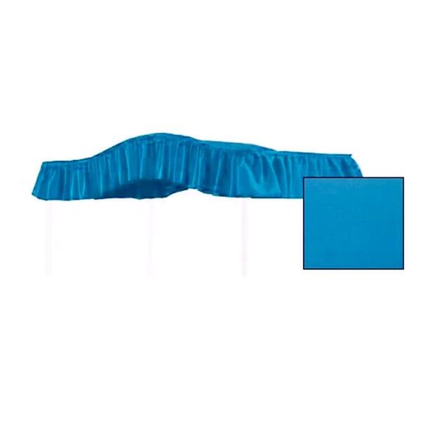 Bed Canopy FULL SIZE Solid Aqua Blue Canopy Bed Princess Fabric Top