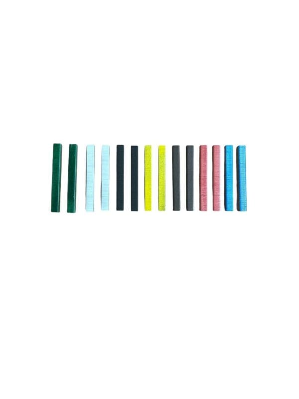 Colored Staples 1400 for Craft / Upholstery Projects Blue Green Yellow Red White Brown Black