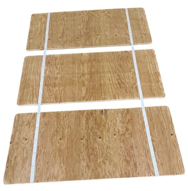New! Queen Bed Slat Strong 3/4" Plywood Platform Bunkie Board Use w Specialty Mattresses-Meets Mfr.  Warranties-Custom Width w/ Strong Strap