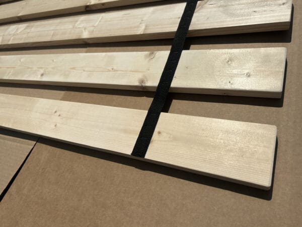 Full Double Size Replacement Bed Slats  for Broken Boards - Custom Width / Mattress and Box Spring Bed Support - Image 2