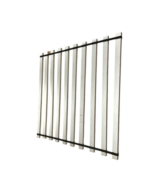 New Full Double Size Steel Bed Slats Superior Strength Heavy Duty Closely Spaced Slats -Use for a Mattress Without a Box Spring Custom Width - Image 2