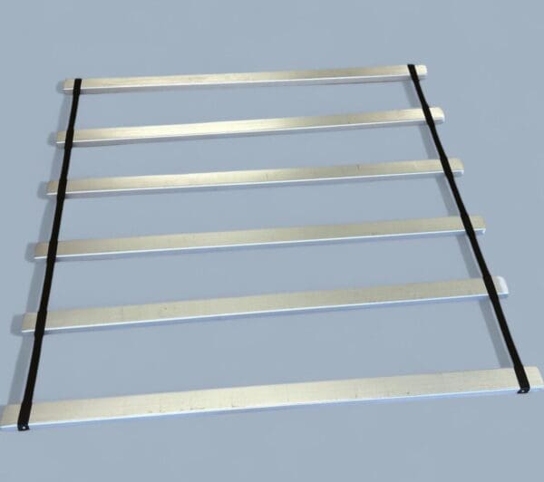 New Twin Single Size Steel Bed Slats Super Heavy Duty  Metal Slats Use for a Mattress With a Box Spring -Custom Width-