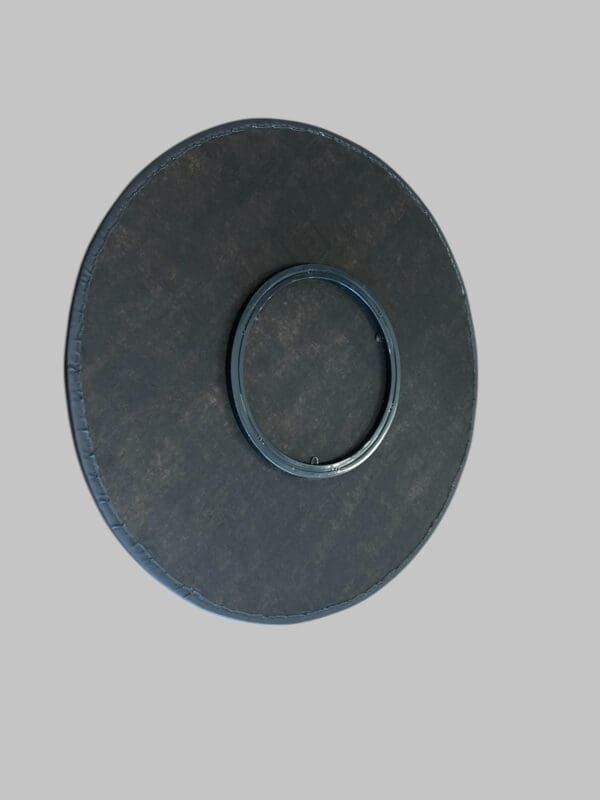 Lazy Susan Solid Black Colored Vinyl Custom sizes from 20" to 44" Round Wood Turntable Dining Kitchen - Image 4