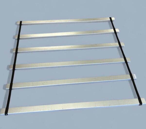 New Full Double Size Steel Bed Slats Superior Strength Heavy Duty Slats -Use for a Mattress With a Box Spring -Custom Width-
