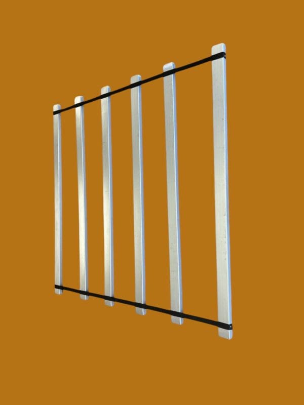 Antique Full 3/4 Size Steel Bed Slats Heavy Duty Custom Width Superior Support Platform used for Mattress and Box Spring - Image 2
