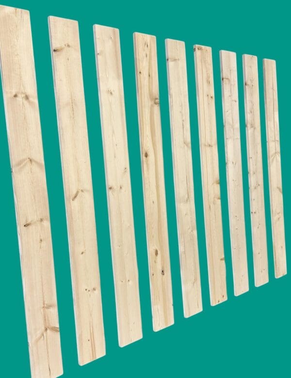 King Bed Slats Detached  Extra Wide 1x6 Custom Width Platform Mattress Support Boards Heavy Duty - Image 3