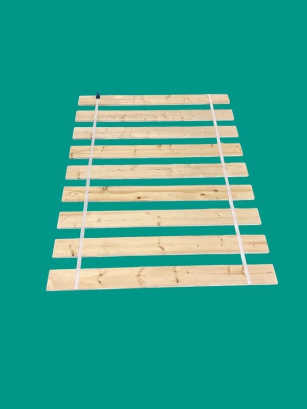 Wood Bed Slats King Size Specialty 2" Gap Support to Meet Mattress Warranties Made for backache Back Pain Lumbar Lumbago Help  1x6"  Boards