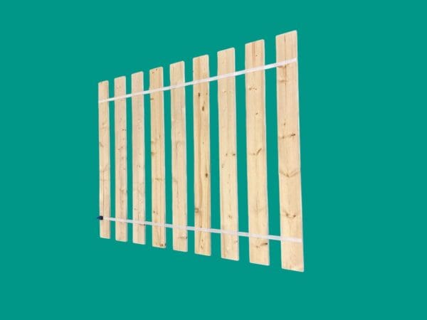 Wood Bed Slats King Size Specialty 2" Gap Support to Meet Mattress Warranties Made for backache Back Pain Lumbar Lumbago Help  1x6"  Boards - Image 2