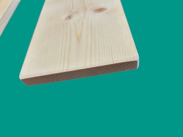 Bed Slats Full Size 2" Apart Heavy Duty 1" x 6" Wood Plank Boards Attached with Black Strapping - Custom Widths - Image 6