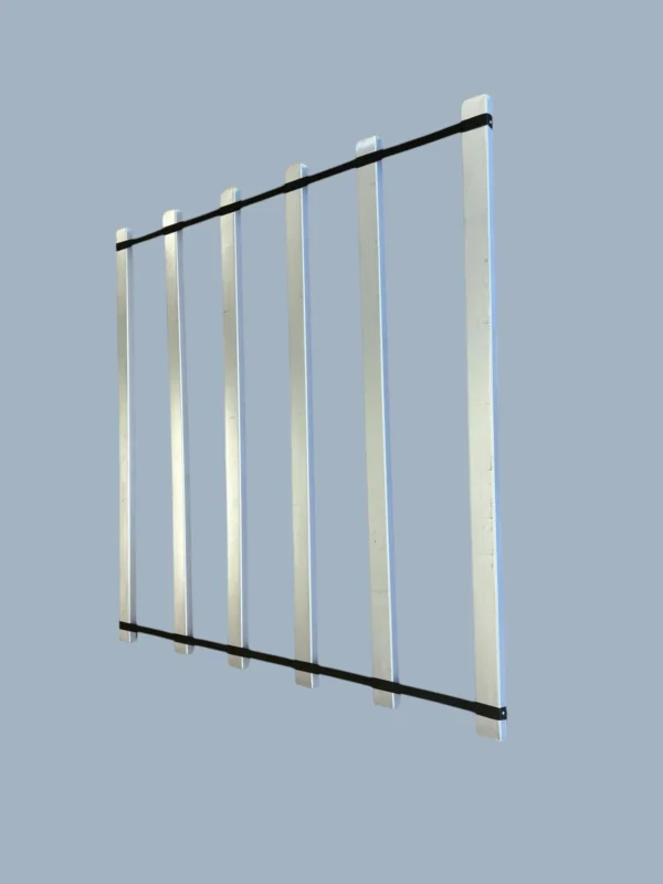 King Size Steel Bed Slats Super Heavy Duty  with  Metal Slats  Use for a Mattress With a Box Spring -Custom Width- - Image 2